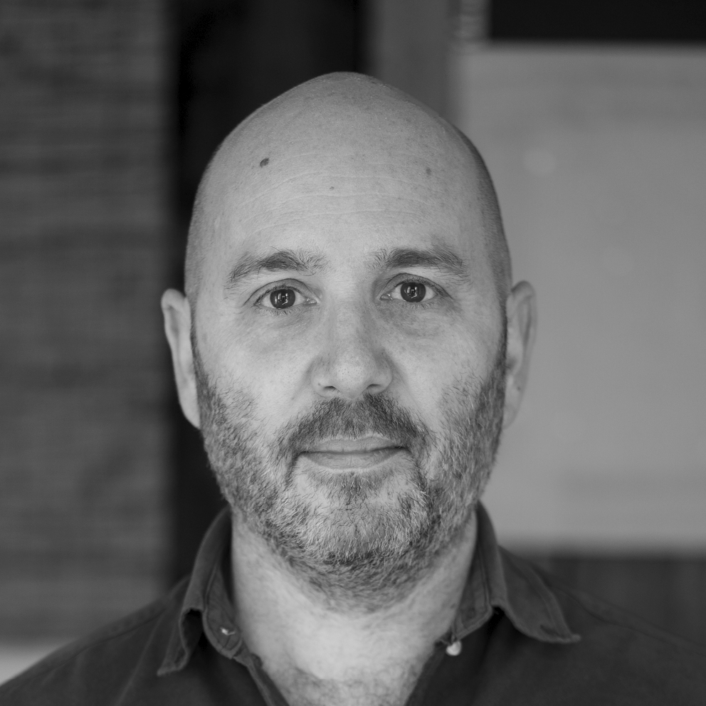 Black and white photo of Anthony Palmas.