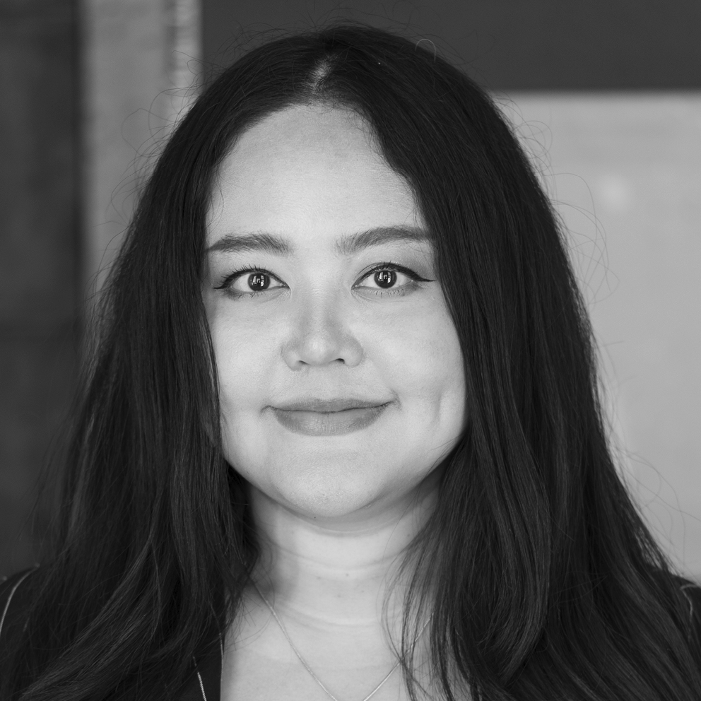 Black and white photo of Nasha Jitjaengthanyakorn.