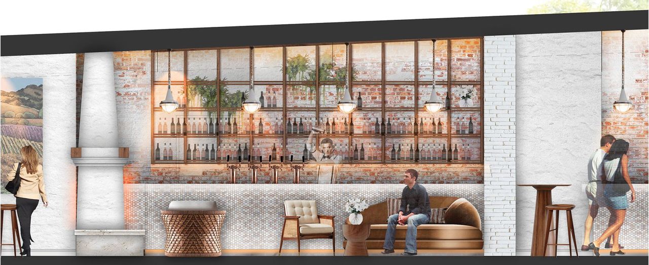Ground elevation - bar & lounge