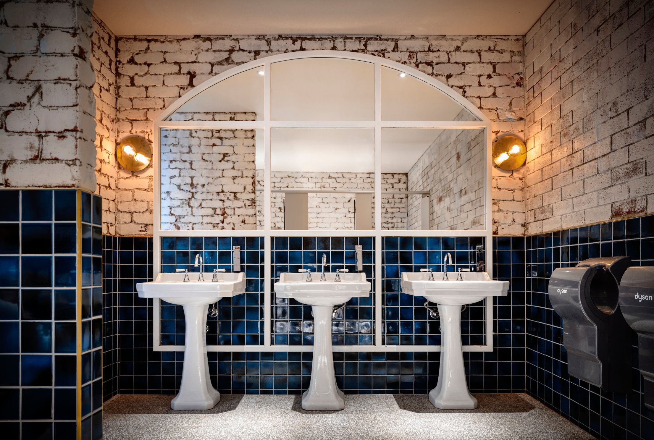Completed male washroom
