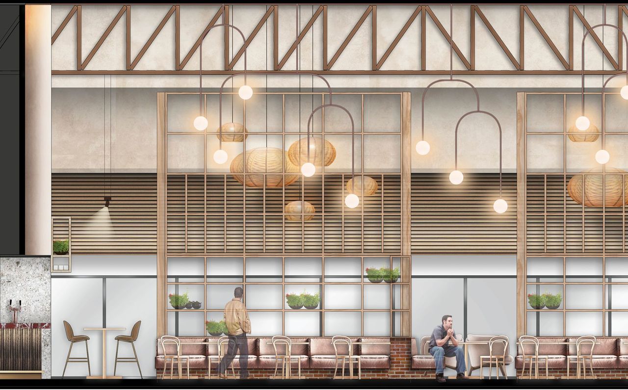 Level 2 elevation - main dining