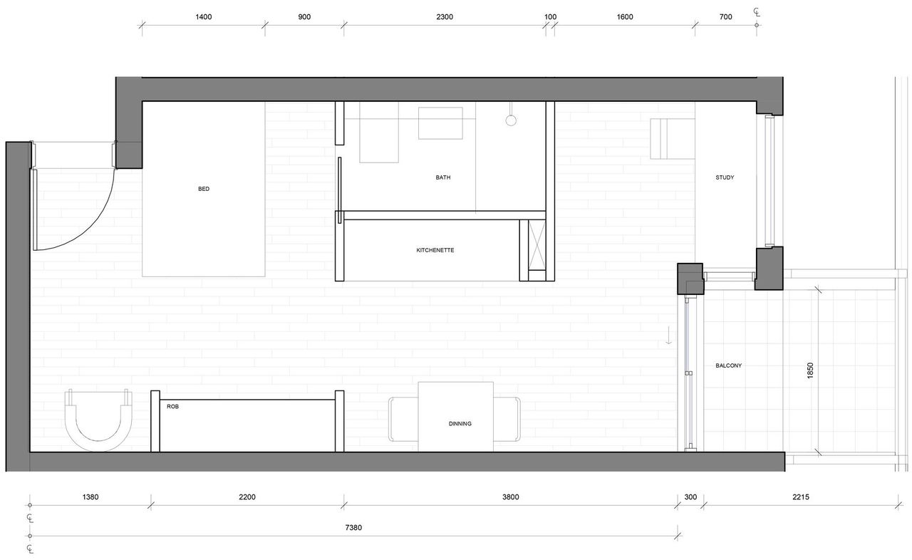 Typical unit layout