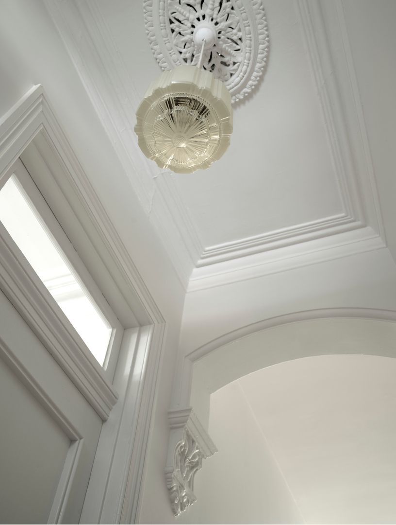 Traditional detailing maintained within the front of the original cottage