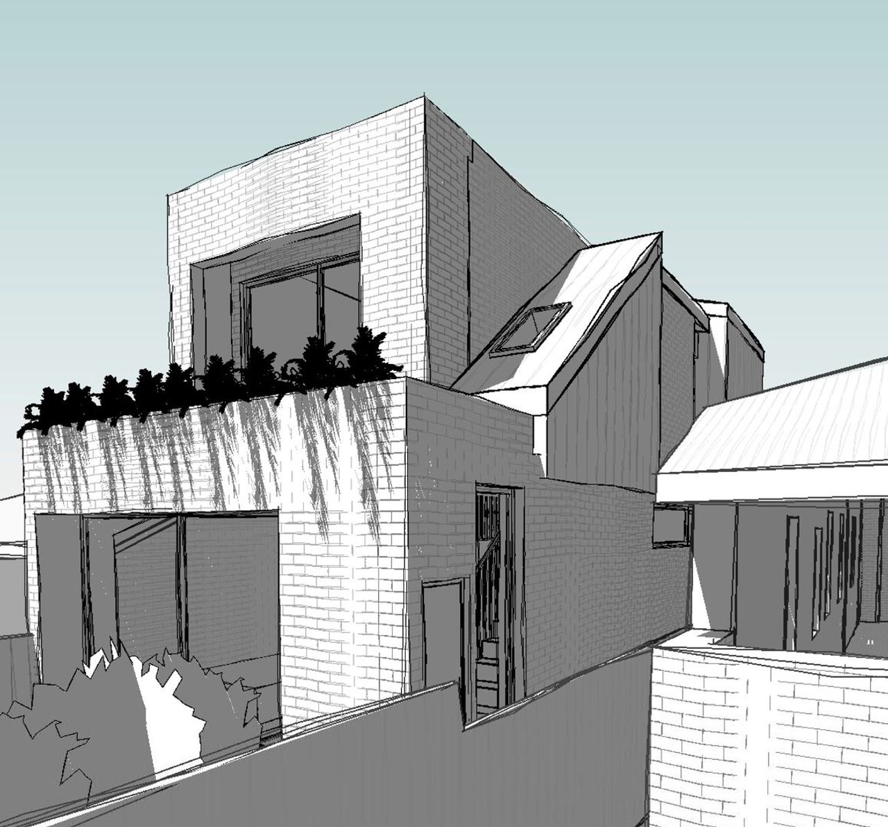 Front 3d view